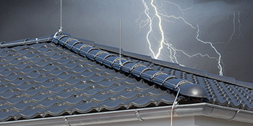 Äußerer Blitzschutz bei Steuer- und Regeltechnik GmbH Wettin in Wettin-Löbejün/ OT Wettin
