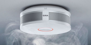 Gira Rauchwarnmelder bei Steuer- und Regeltechnik GmbH Wettin in Wettin-Löbejün/ OT Wettin